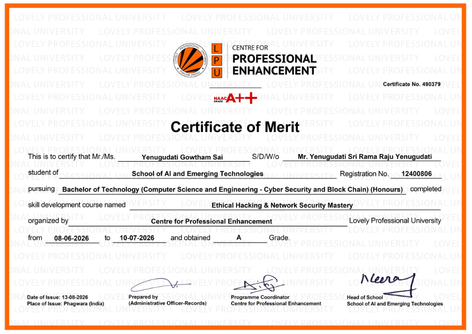 Ethical hacking and network mastery
