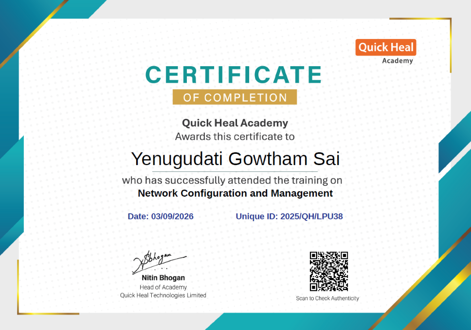 Network Configuration and Management